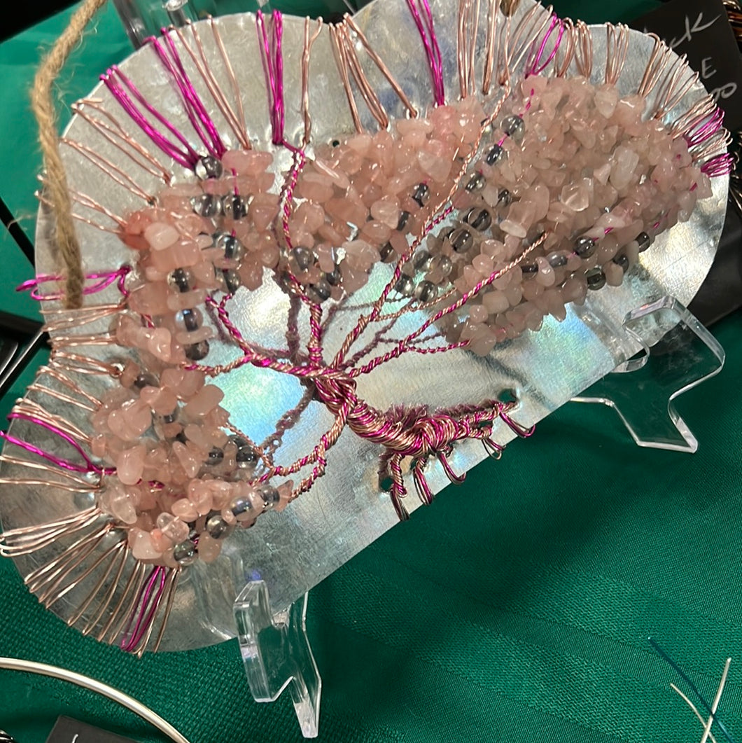 Pink Quartz Tree Cloud