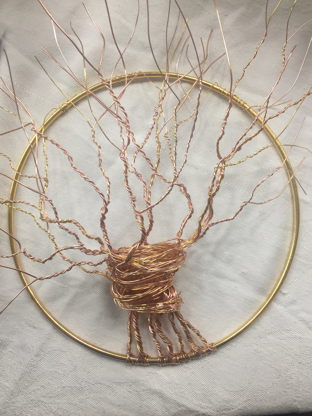 10” Gold/Pink/Copper Sun Catcher